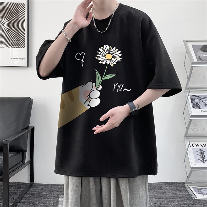 麂皮绒短袖t恤男大码半袖男JD82265-P25,男装T恤,电商A040