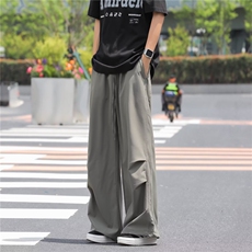 伞兵降落工装裤子男士夏季宽松直筒阔腿冲锋运动长裤PK122-P40，男装工装外套，星座1008