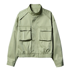 JK21R/P128控168春季工装机能风大口袋潮流夹克外套男军绿首1，男装夹克，星座305B