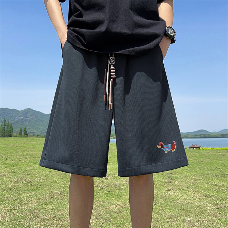 已注册新款直播抖音得物品质菠萝格运动男休闲短裤K040P30,男装牛仔裤,电商C408-1(原B339-1)