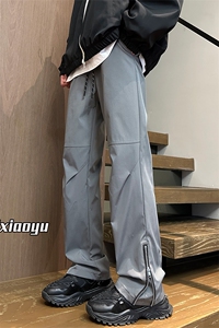 Z616 春季新款防水工装冲锋裤拉链设计感长裤 TY2426 P65控78图片