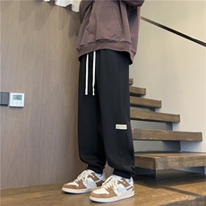 抖音得物品质百搭休闲卫裤212-2-DY150-特P40加绒特P45，男装休闲裤，星座808A-1