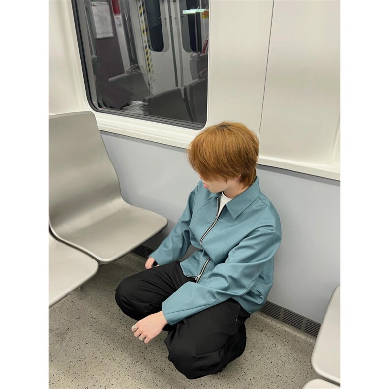 【有货】cleanfit短款外套男高级感痞帅行政夹克Y165LL-特P55,男装夹克,星座1007（原301D）