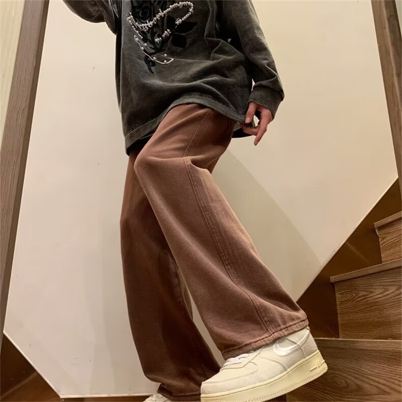 牛仔裤男秋季潮大码休闲裤子高街CT305P43,男装牛仔裤,星座1116-2