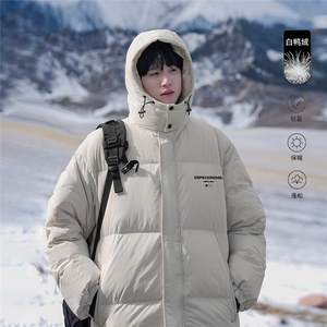 港风 23新款冬季时尚百搭连帽加厚羽绒服外套YR63606P225控298图片