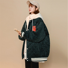 冬款中性风简约毛巾绣棉服假两件连帽外套男士8135-P140控价178，男装棉衣，电商A441-1