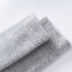 2025年秋季新款过膝连体针织羊绒袜时尚休闲通勤百搭，袜子，蒙娇羊绒