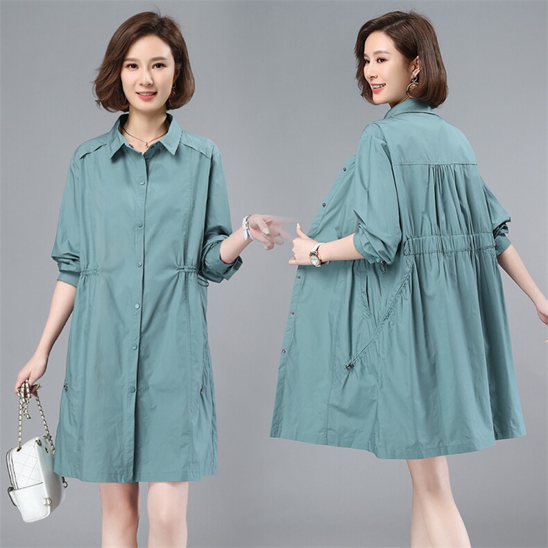 2021时尚简约大方气质优雅收腰显瘦休闲修身百搭潮流衬衫外套，女装衬衫，小林双子