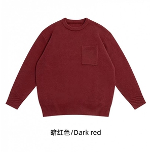MY41-P75 红色毛衣图片