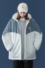 1港风女士情侣潮牌棉袄大码M-5XL工装棉服装7786特P60严控98，男装棉衣，星座226-2