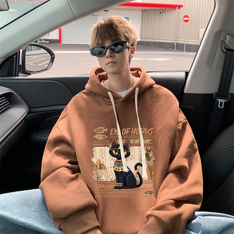 连帽卫衣男大码胖子帽衫大号运动服WY2429-P35,男装卫衣,电商A040