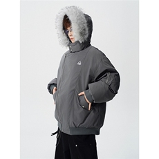 有90绒报告可拆卸毛领羽绒服派克服标90绒78197P268控428，男装羽绒服，星座227-7