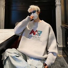 高质量！秋冬季半高领毛衣男加绒加厚线衣男针织衫男MY227-特p38，男装针织衫/毛衣，电商B367