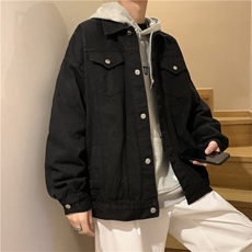2021年新款牛仔外套男春秋季潮流夹克港味上衣棒球服W1683-P60，男装夹克，星座512-4