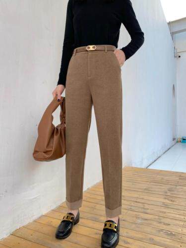 2021冬季新款裤子，女装，雪莉·金