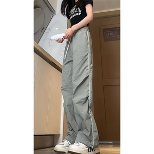 休闲裤抖音高品质防水冰丝工装裤现货供应C323-1-7708-P45图片