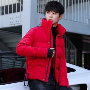 棉衣男大码胖子棉服韩版宽松加厚情侣装棉衣外套男面包服