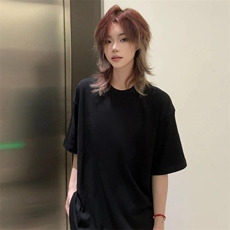 X7080TP白10.5彩11.5单件+14XL5XL美式重磅220g可二开短袖T恤，男装T恤，电商A102
