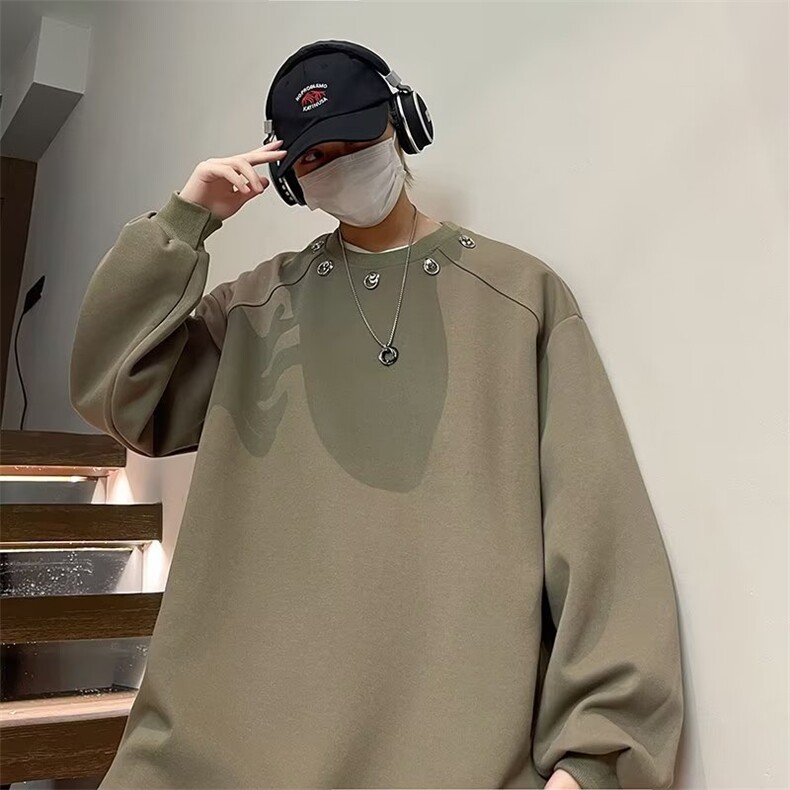 卫衣男潮ins港风潮流W156P36,男装卫衣,星座1116-2