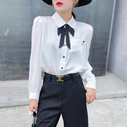 秋装新款衬衫，女装衬衫，千衣百顺