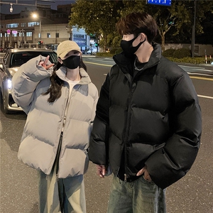 冬季24短款宽松面包服男女情侣装棉衣冬装羽绒棉袄外套潮S370-P98图片