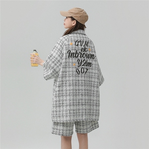 1小香风印花大码M-5XL DCS9019P45 DK8797P40套装DTZ9029P85图片