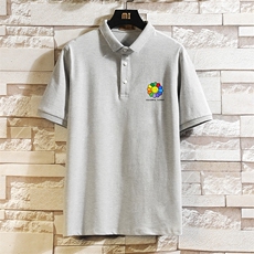 PL57101-P35翻领短袖polo衫男大码胖子半袖t恤男有领保罗衫，男装Polo衫，电商A040A