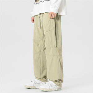 春款美冲锋裤男户外机能风登山运动裤高街设计感休闲裤AK0251-P53图片