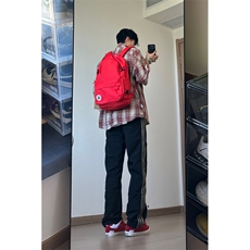 夏季新款宽松直筒侧边条纹休闲速干裤X1002-1-BK2408-P45，男装休闲裤，星座1002-1