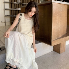 2025夏季法式浪漫拼接连衣裙L6082-P125-K188，女装连衣裙，2C322