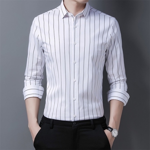 男式服装秋季新款衬衫男长袖翻领休闲四季可穿衬衣 XY720-P70图片