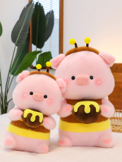 顶新玩具 蜜蜂猪公仔
