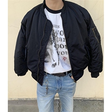双面穿男生外套秋冬本命年红色夹棉夹克加厚棒球棉服cleanfit棉衣，男装夹克，星座1116A（原606A-3）