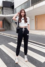 现货春款卫裤三个色，女装休闲裤，依水韩菲