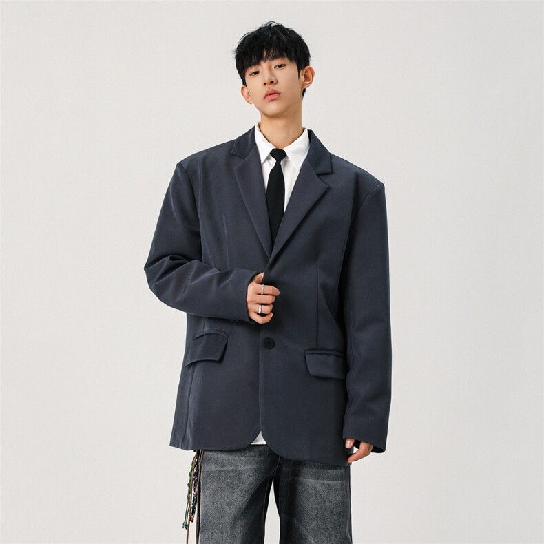 宽松百搭休闲西装外套WT2366-P75-控138,男装西服,星座609
