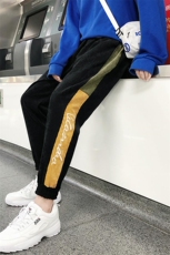2021春秋季新款灯芯绒休闲撞色时尚潮牌韩版九分小脚裤K811-P45，男装休闲裤，电商A009A（原A058A）