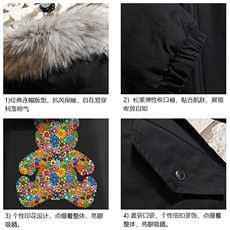 MM48222-P130冬季大毛领棉衣男士大码加厚棉袄男棉服砖墙，男装棉衣，电商A040A