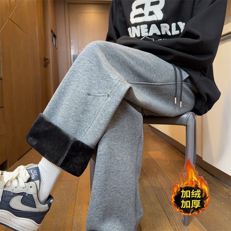 美式重磅55棉铆钉直筒休闲长裤*CK25103*P40加绒45,男装卫衣,星座511-1