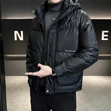 店主风连帽棉衣男冬季保暖防寒高品质加厚帅气棉服外套S3436，男装棉衣，星座310B-3