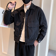 B216JK8303P902025秋冬装新款夹克外套休闲上衣社会小伙风，男装夹克，电商B216（原B302）