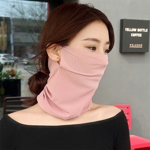 冰丝麦穗挂耳脖套男女同款夏季时尚百搭图片