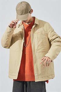 2021新款精品男士羽绒服冬季大码鸭绒加厚保暖夹克外套YR508/P190图片