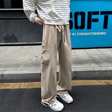 【现货】秋季休闲裤百搭直筒工装裤A522特P45控78，男装休闲裤，电商A309