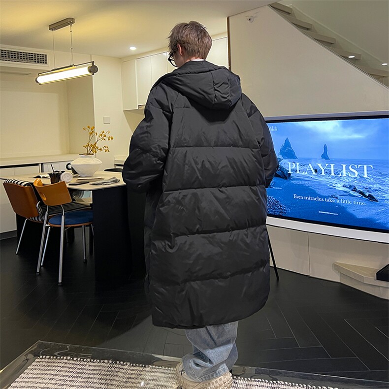 8XL-M特大码2024年冬季港风羽绒服男加厚连帽棉衣棉服YRFC01P220,男装羽绒服,电商D206-1