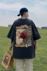印花棉T280克直播供货 220克重磅精品棉 XZ301B-JB5106-P28图片