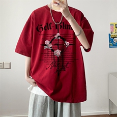 酒红色
