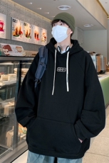 已注册港风重磅华棉得物抖音直播高品质宽松休闲连帽卫衣W5221P40，男装卫衣，电商C408(原B339-1)