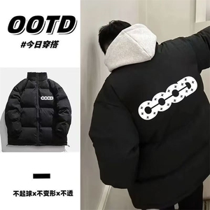 1506-1/M8021/P62新款港风潮流加厚棉袄保暖棉服棉衣潮面包服图片