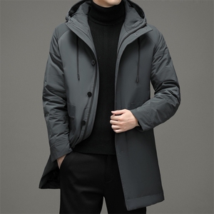 中年男士风衣羽绒服男装冬季休闲外套中年爸爸装YYYR6629972-P315图片