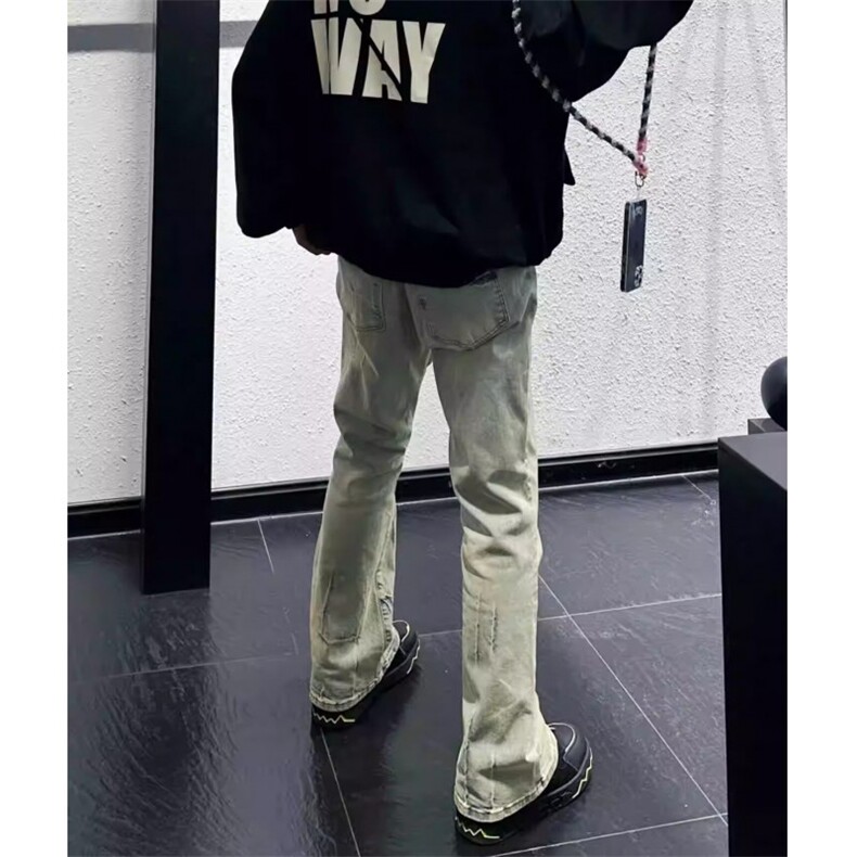 网络图现货!黄泥印花原版质量带弹力R1558-P55,男装牛仔裤,星座1005-6